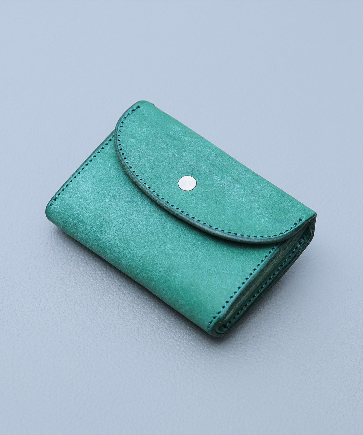 Iru×IKENOHATA GINKAWATEN】MARGOT LEATHER COMPACT WALLET