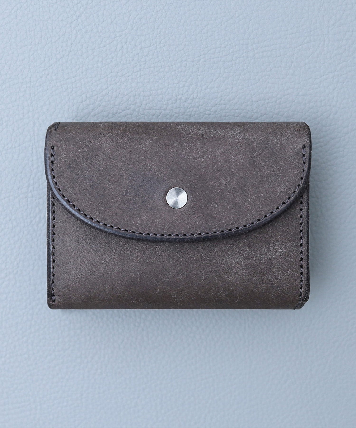 Iru×IKENOHATA GINKAWATEN】MARGOT LEATHER COMPACT WALLET