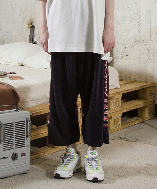 Jaquard Relax Pants