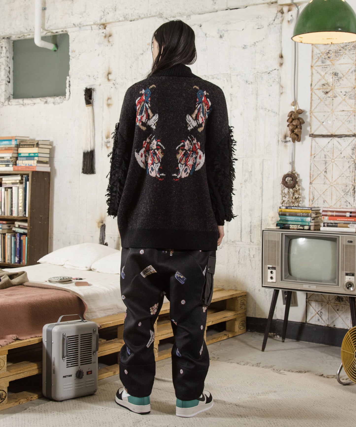Chaos Knit Blouson