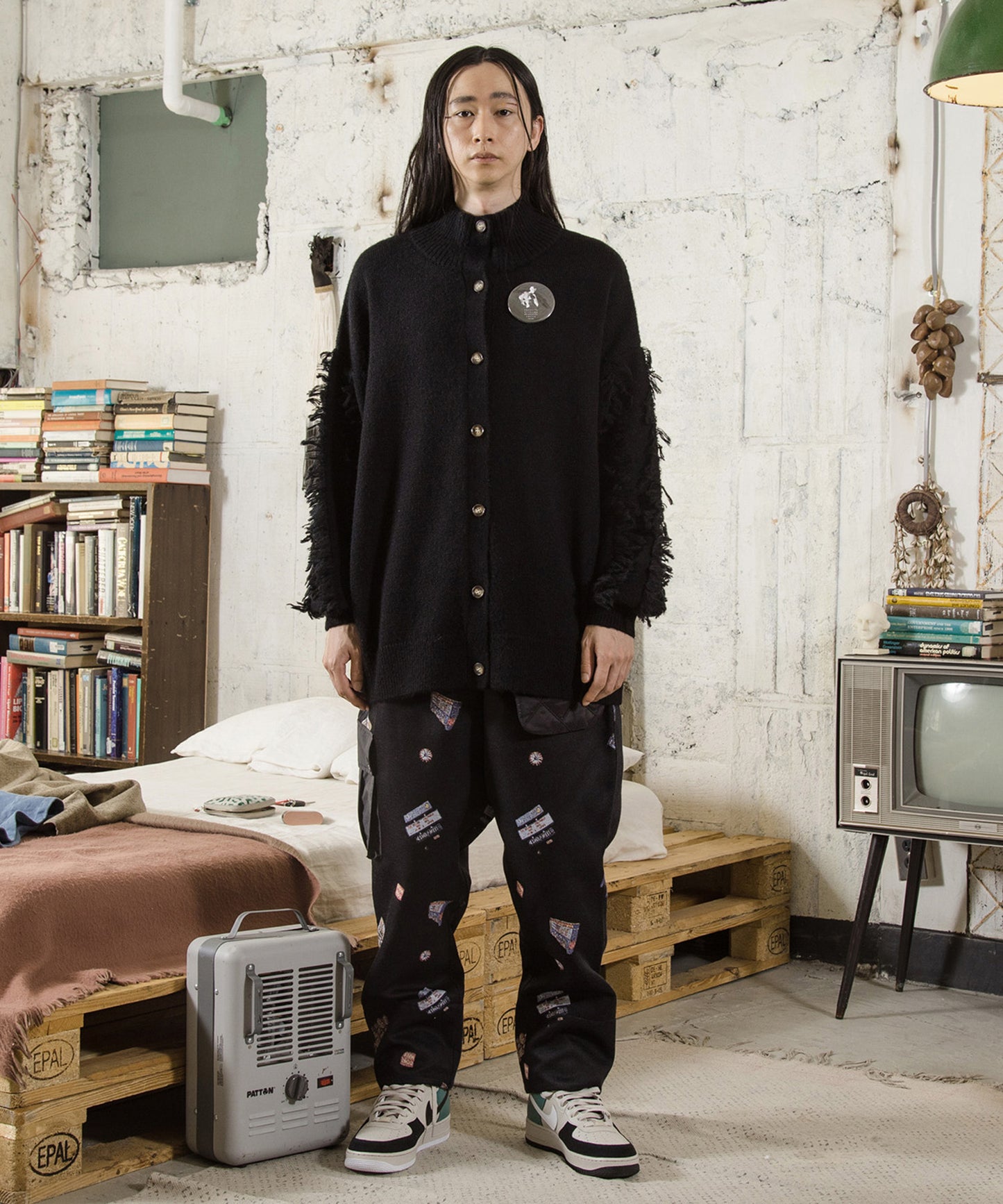 Chaos Knit Blouson
