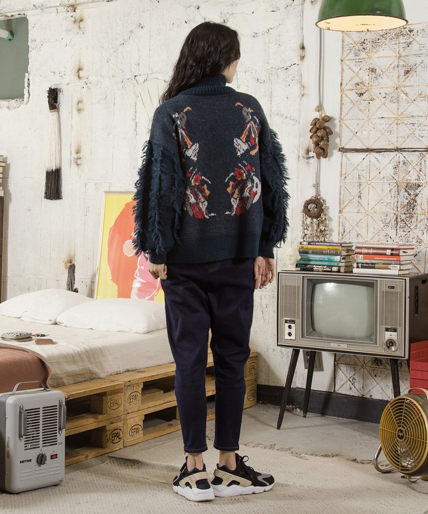 Chaos Knit Blouson