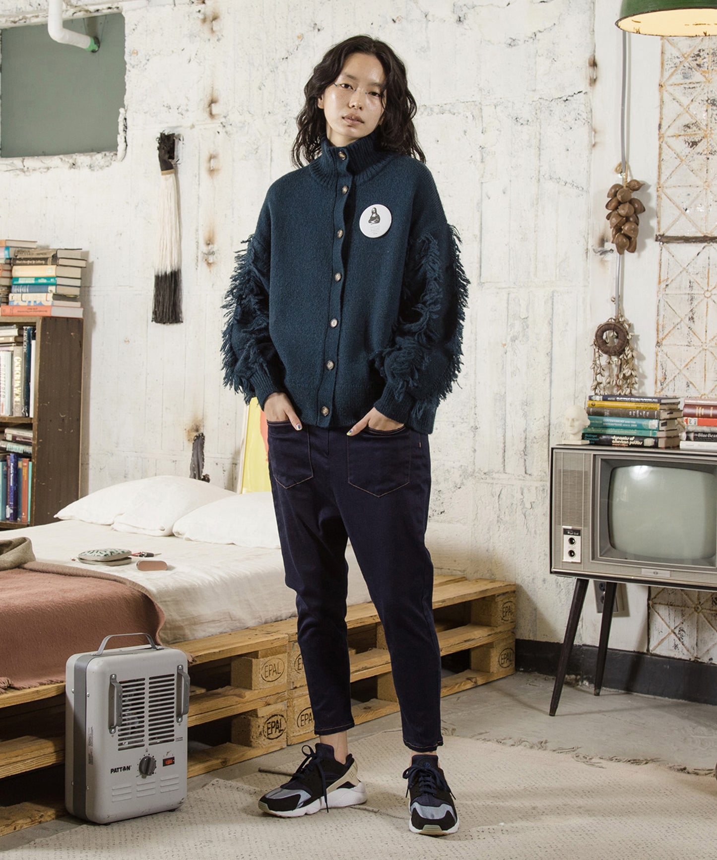 Chaos Knit Blouson
