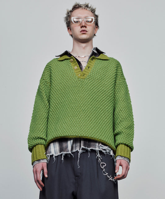 POPCORN SKIPPER KNIT