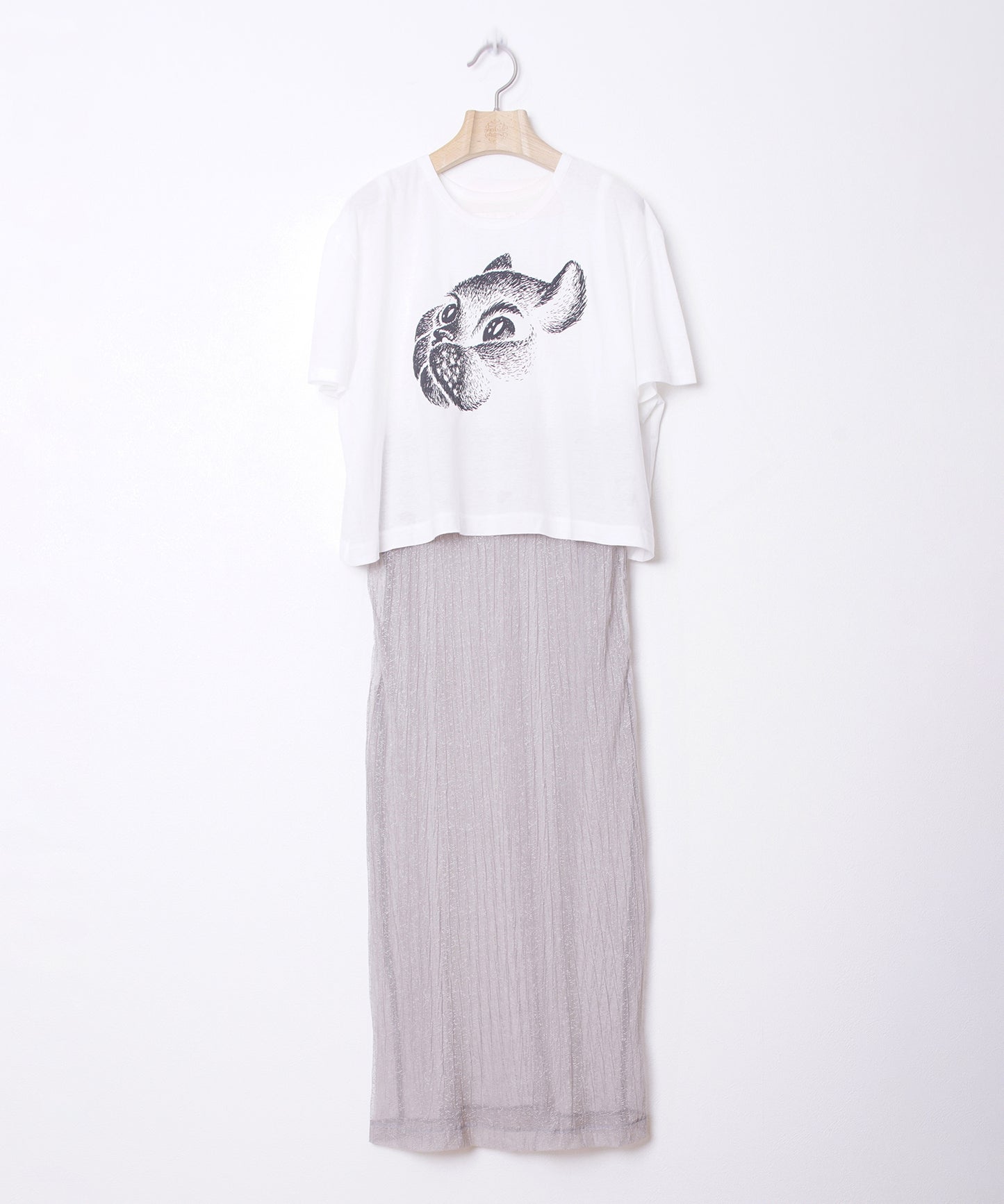 Layerd T One-piece -SPACE CAT-