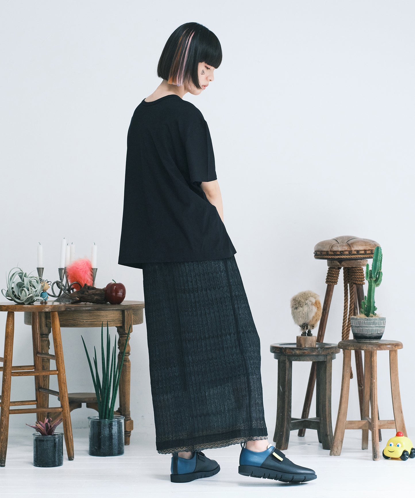 Layerd T One-piece -SPACE CAT-