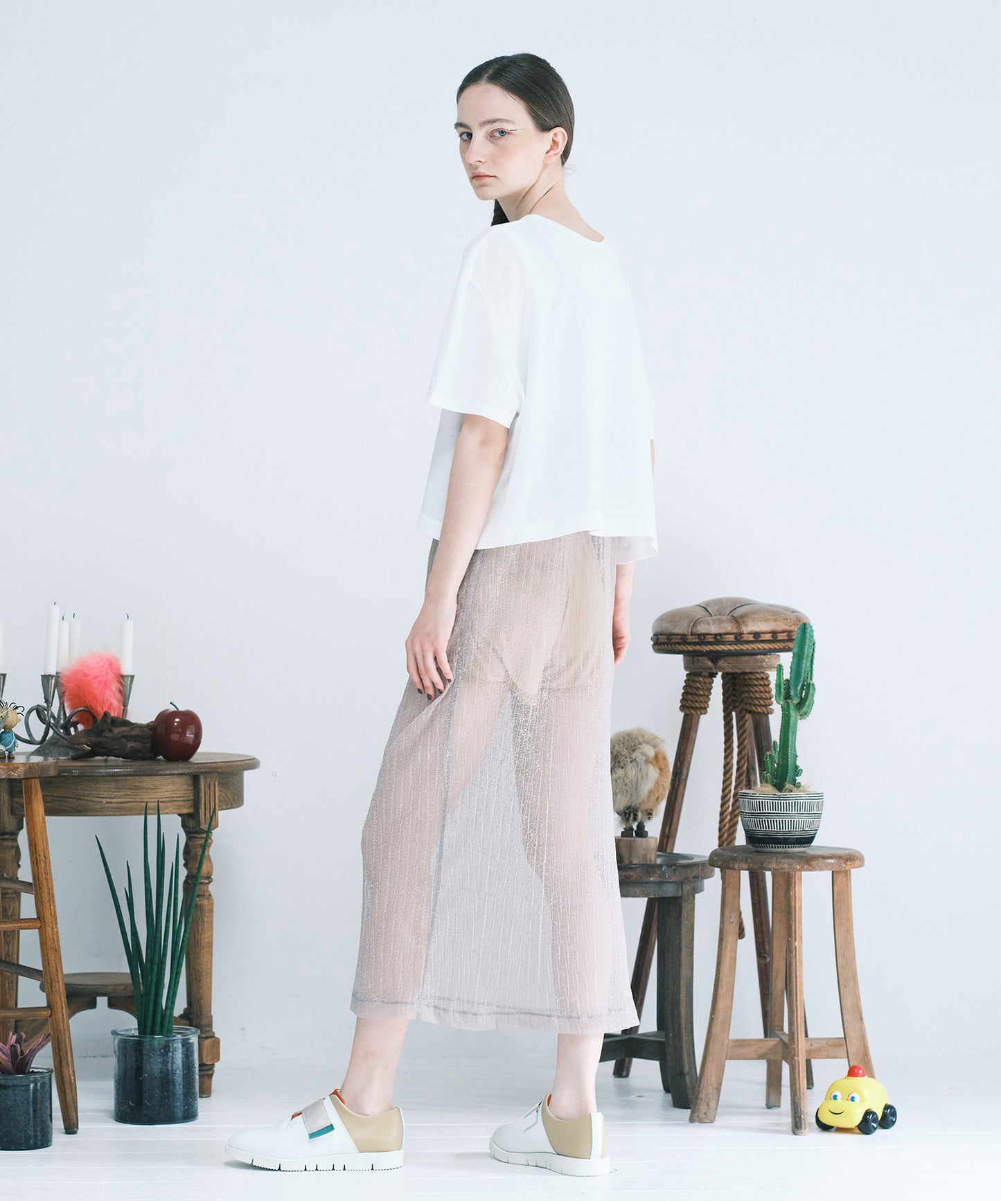 Layerd T One-piece -SPACE CAT-
