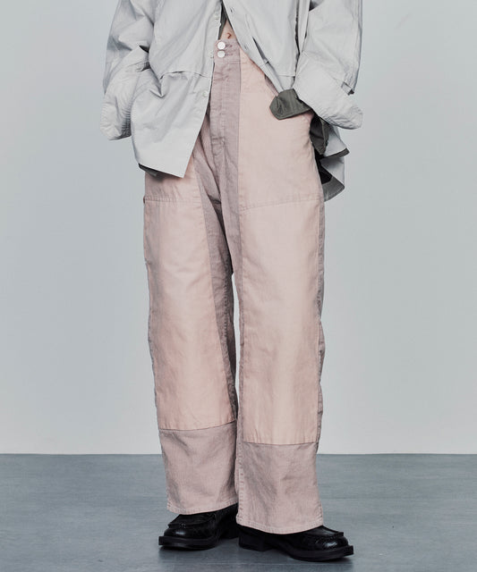 WIDE W KNEE DUCK PANTS
