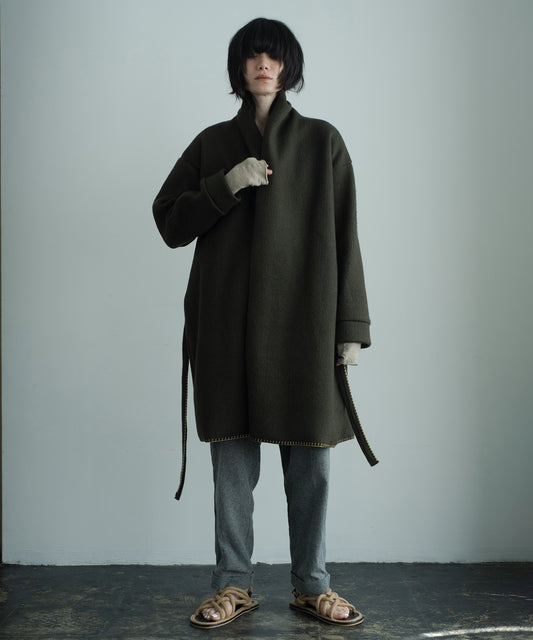needle work gown coat