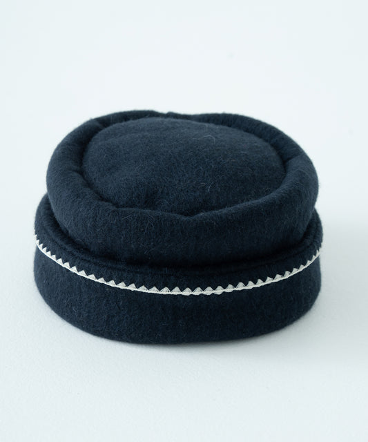 needle work toque hat