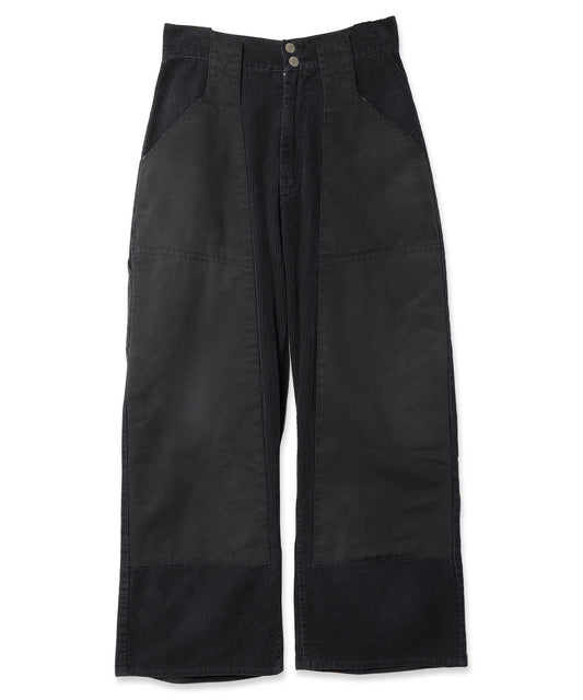 WIDE W KNEE DUCK PANTS