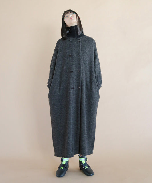 Knit Laidback Trench Coat