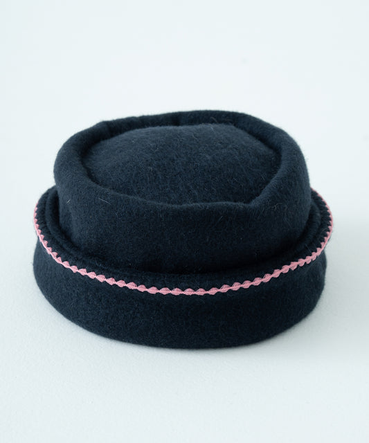 needle work toque hat