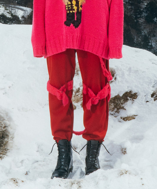 BONDAGE KNIT PANTS