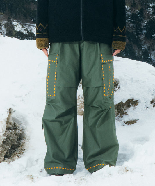 LASER STITCH MILITARY PANTS