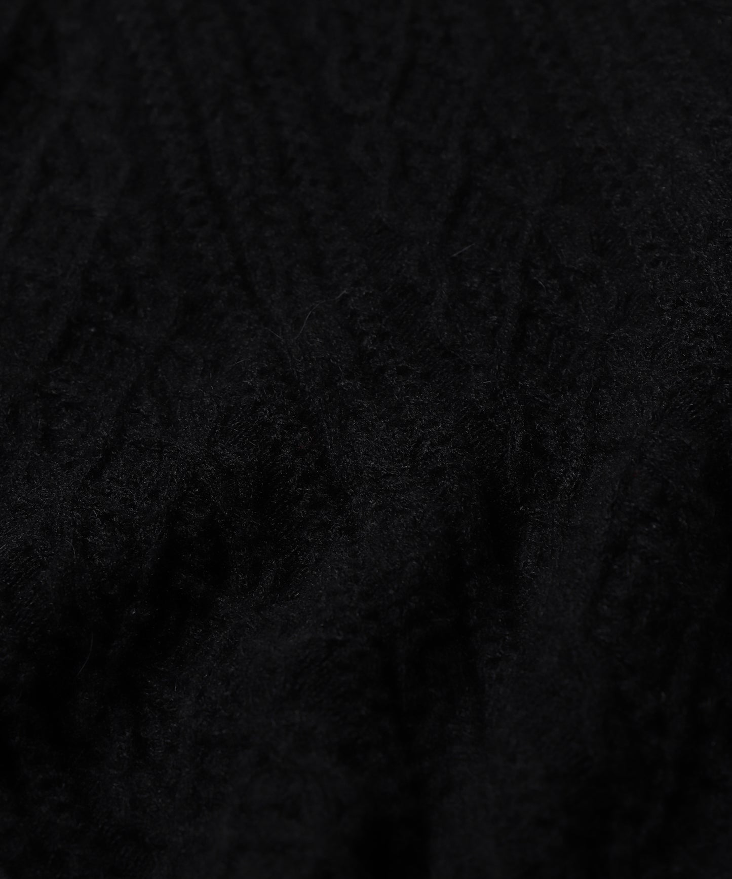 Mixed Knit Coat