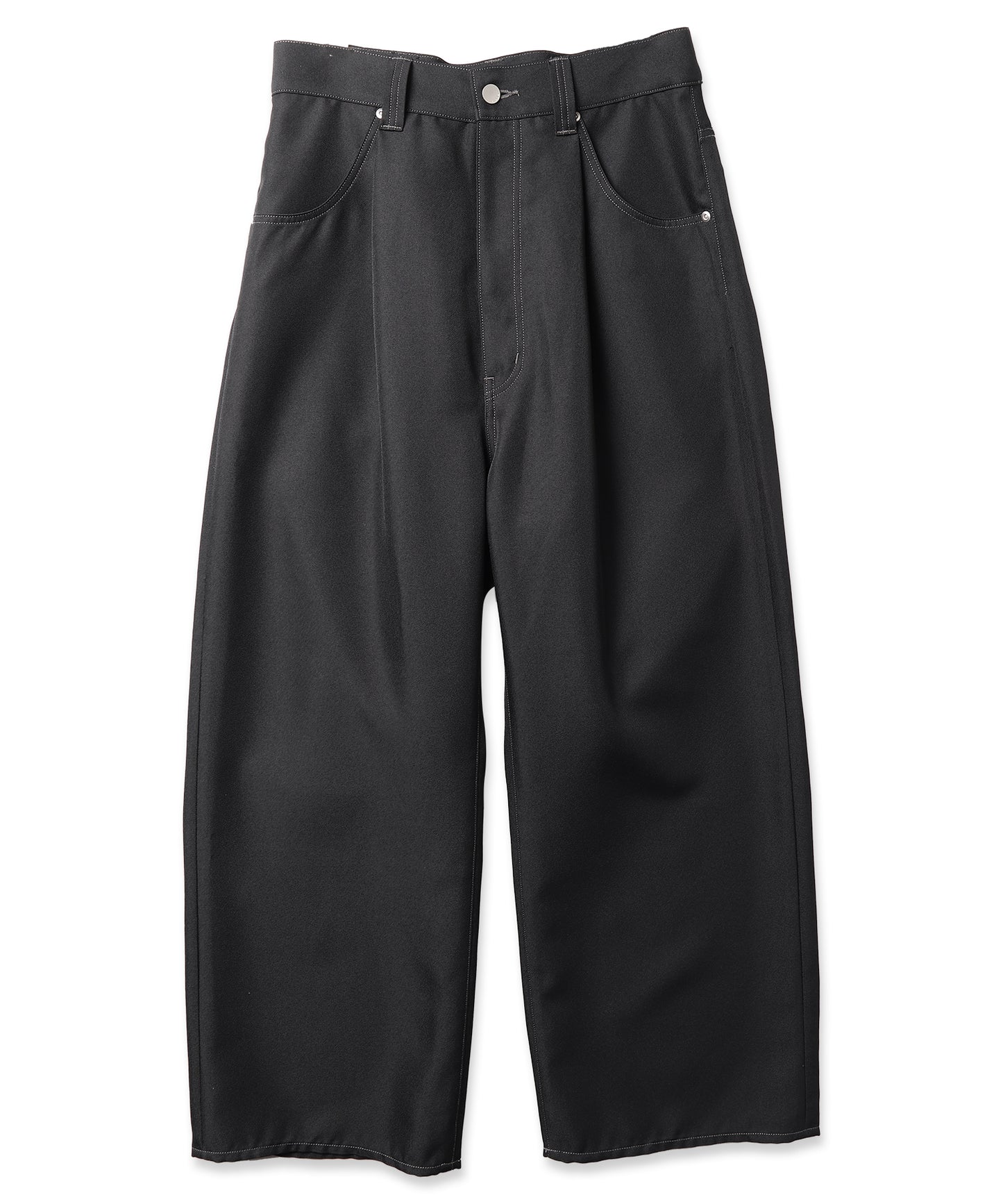 WIDE ONE TUCK STRAIGHT PANTS