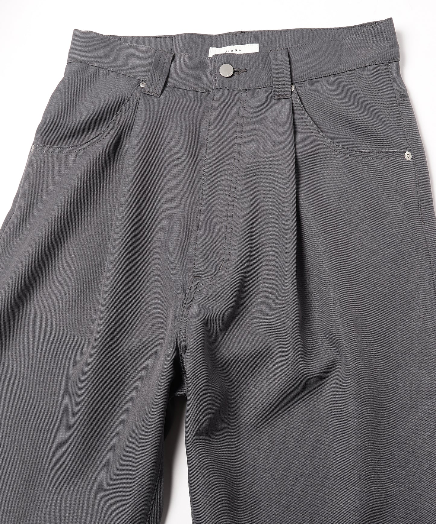WIDE ONE TUCK STRAIGHT PANTS