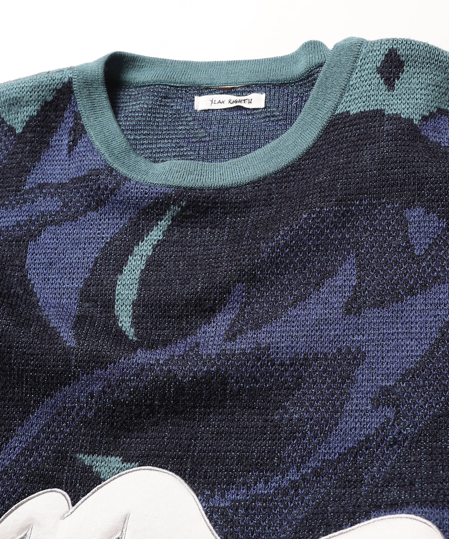 nyoroli KNIT*SATIN OP