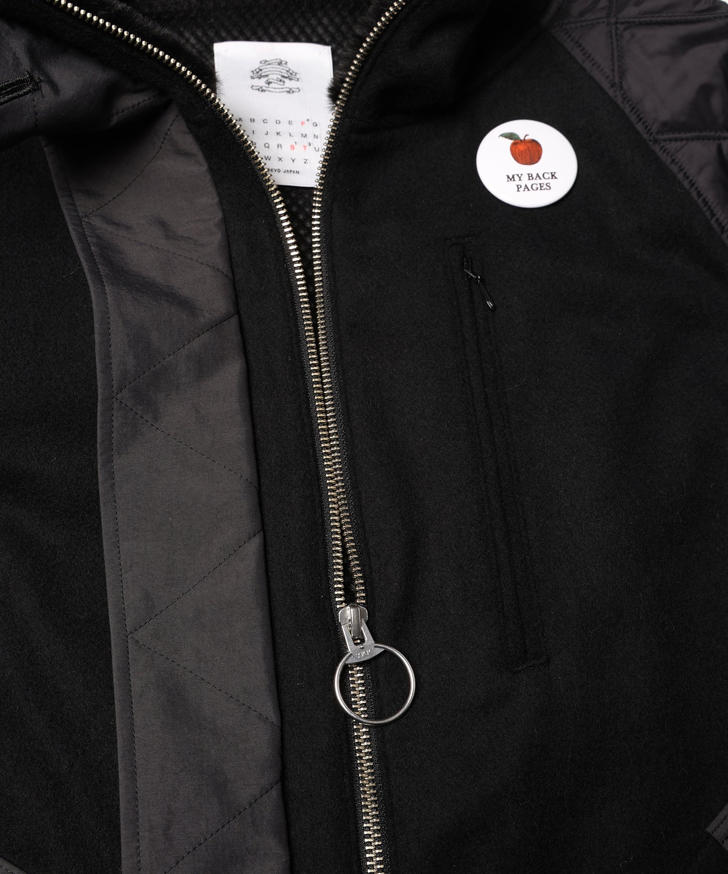Good Behind Military Coat