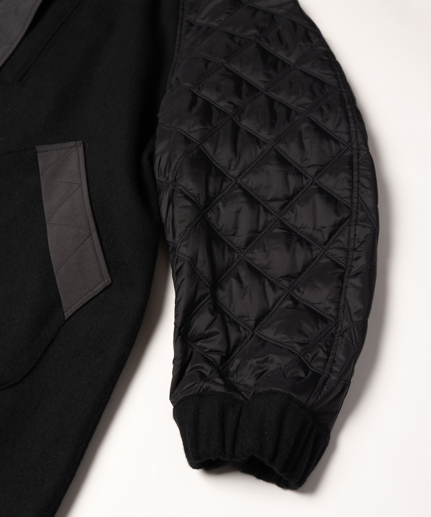 Good Behind Military Coat