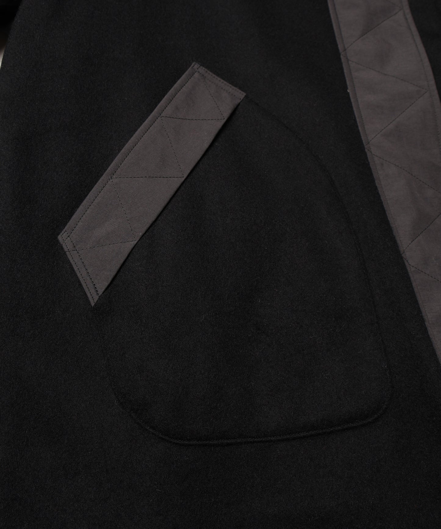 Good Behind Military Coat