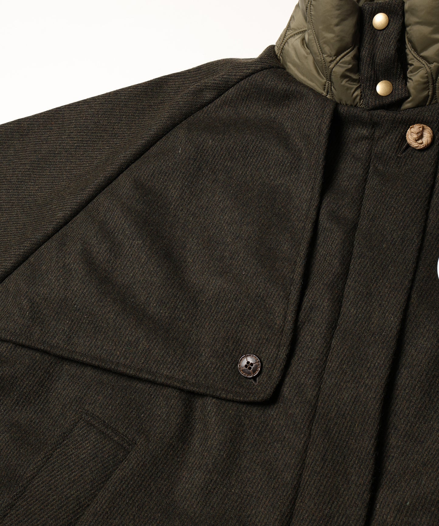 Cashmere Mix Mant Trench