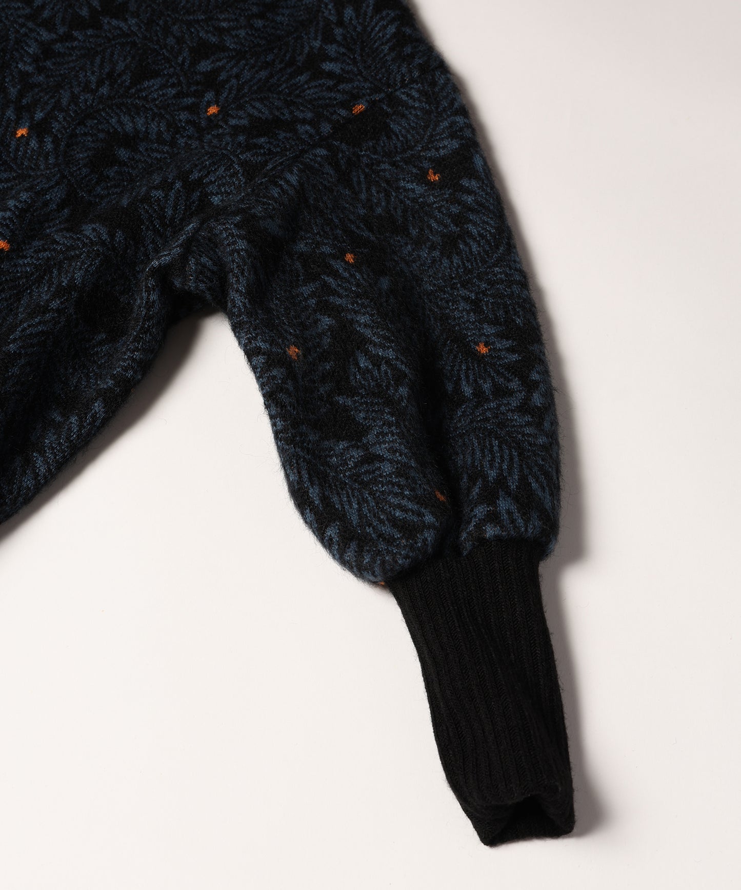 Tiny Fruits Mohair Wide Pullover