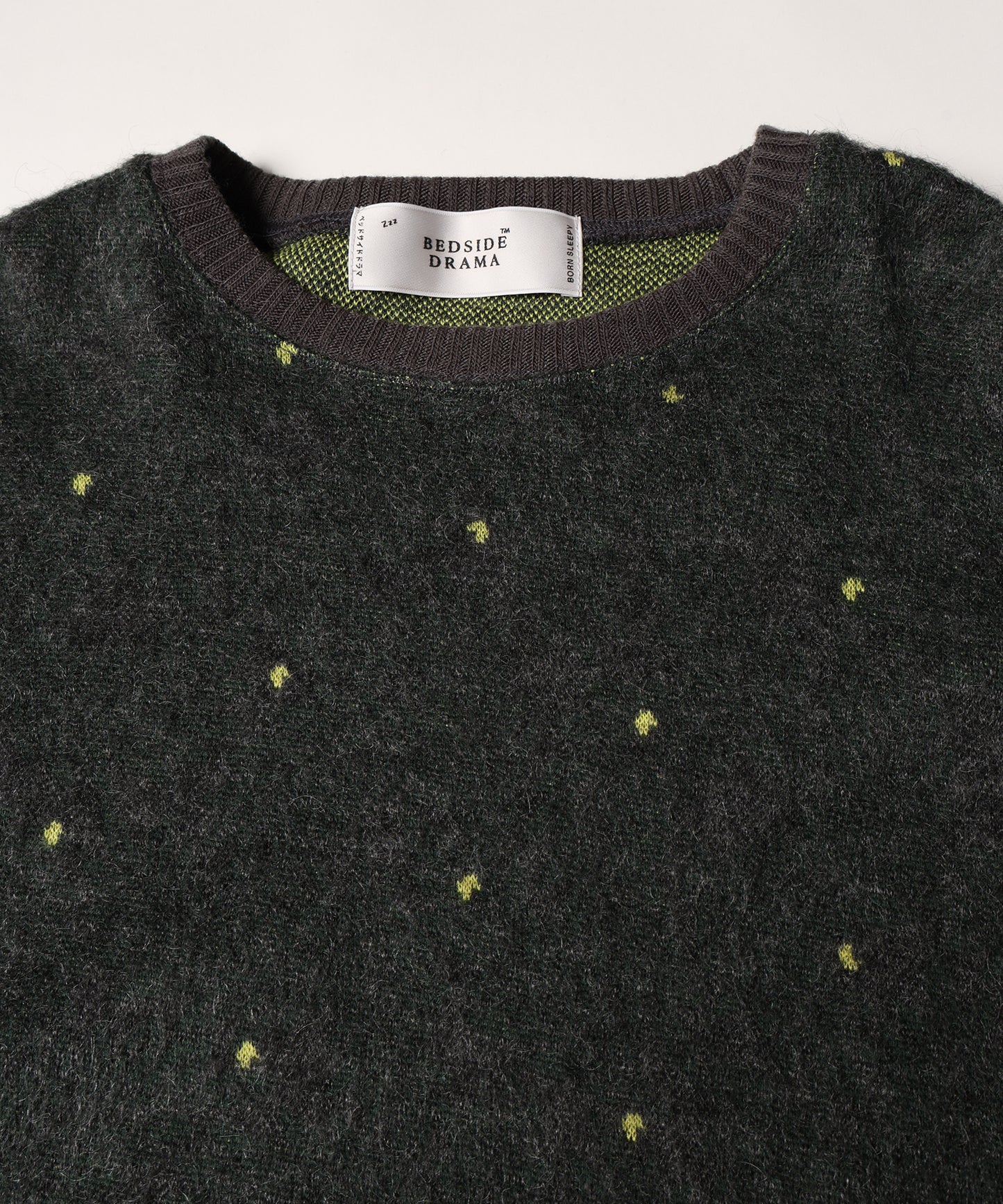 Tiny Fruits Mohair Wide Pullover