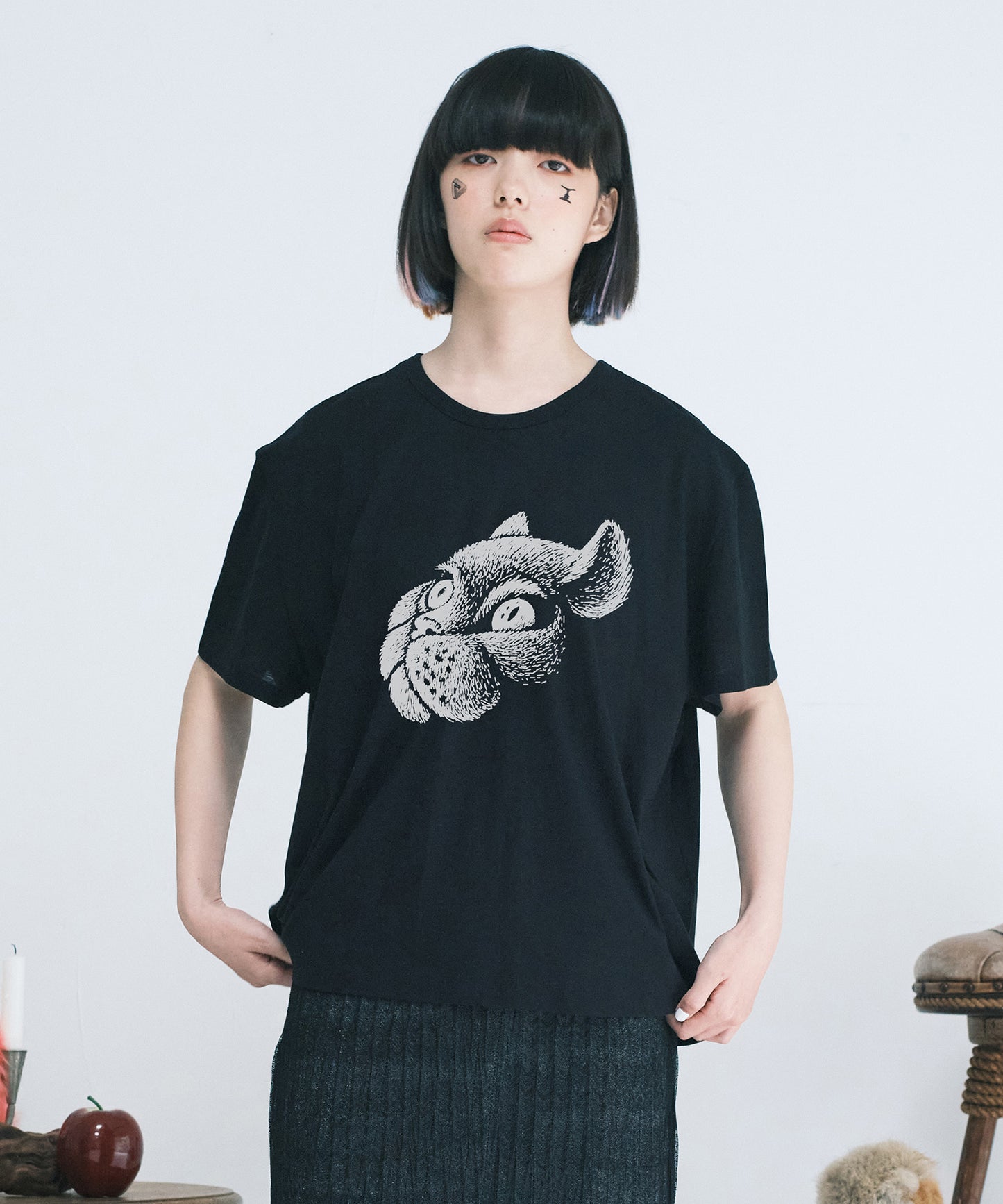 Layerd T One-piece -SPACE CAT-