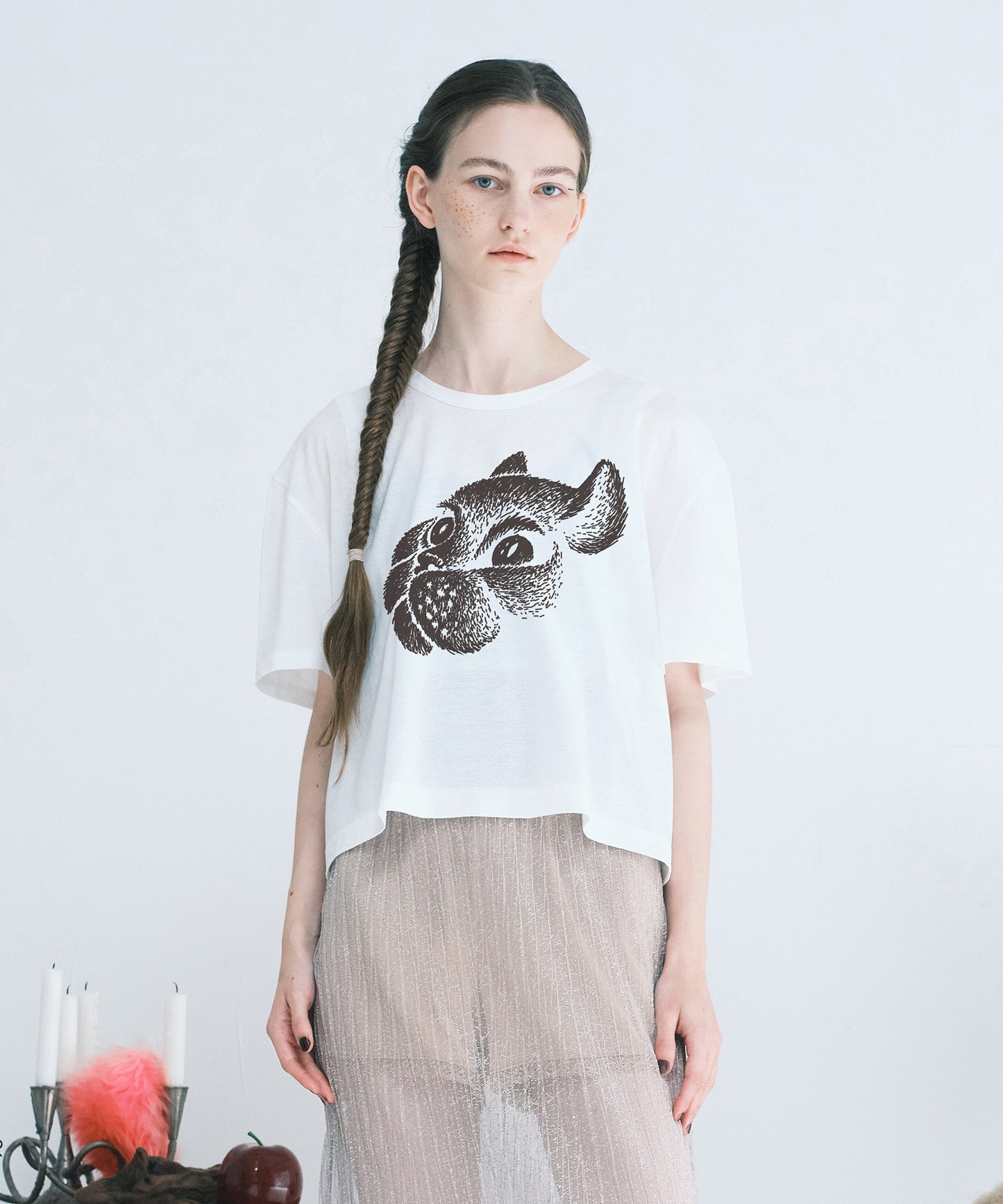 Layerd T One-piece -SPACE CAT-