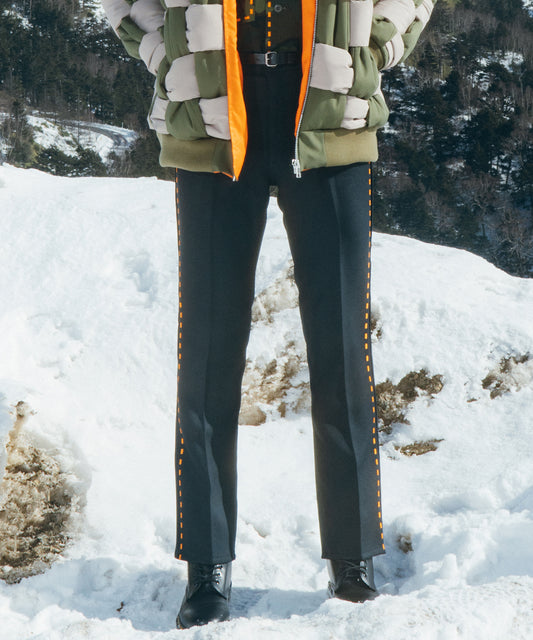 amok × wrangler LASER STITCH WRANCHER PANTS